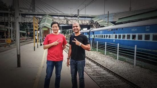 雷军与马努·库马尔·杰恩