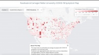 脸书发布首个新冠病毒症状追踪地图 辅助辨别高发区