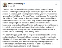 扎克伯格暗怼推特：讨厌特朗普的讲话但不会删他帖
