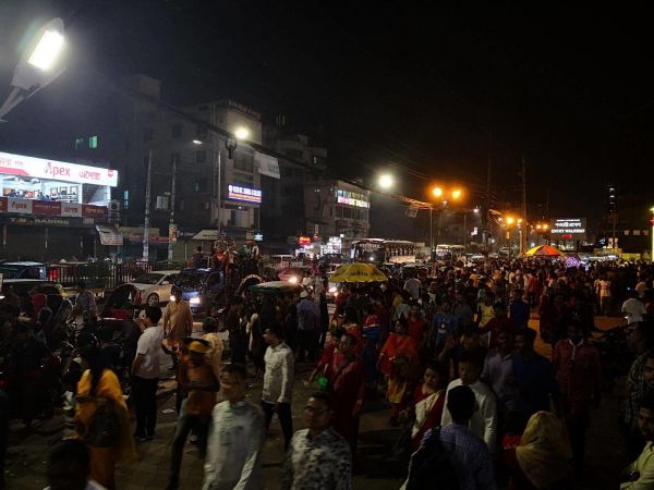 晚上10点的达卡