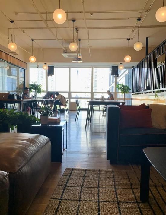 WeWork（远洋光华国际大厦）&nbsp; 摄 / 燃财经