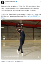 《纽约时报》称美国花滑“亚裔比例明显过高”，网民怒怼：种族歧视