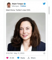 马斯克宣布卸任，Twitter首位女性CEO是她