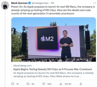 苹果M3芯片最新爆料：12核CPU加18核GPU