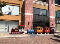 商场小火车，贵过一张高铁票