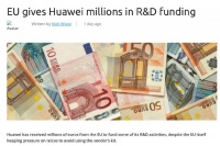 突然反转！欧盟资助华为，研究6G