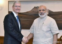 美国科技领袖集体拜会莫迪库克称印度代表巨大商机