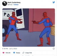 用Threads与马斯克“肉搏”，扎克伯格图啥？