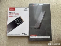 测试组装移动固态硬盘：大华C900PLUS 1T+ 合金桌面m2 9210b