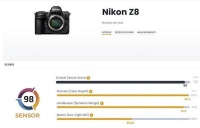 DxOMark公布尼康Z 8的传感器测试得分