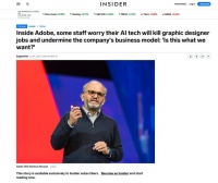 Adobe 全力冲刺生成式 AI，但员工担心公司将自掘坟墓