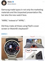 网友吐槽三星Galaxy新品宣传材料闹多处错别字乌龙，官方紧急修改
