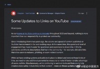 YouTube短视频板块将屏蔽简介及评论区的链接