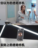 你以为的透明版iPhone VS 现实的透明版iPhone ……