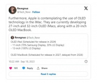 全线普及OLED，苹果要出手了