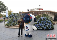 乌镇峰会吉祥物“小互”受追捧 周边产品迎销售高峰