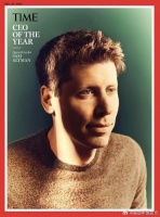 奥特曼被时代杂志评为年度CEO，回应被解雇教训