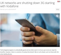 英国宣布明年底前关闭全国 3G 业务，多家运营商陆续开始关停基站
