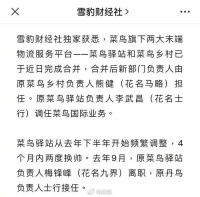 IPO前夕，菜鸟合并两大关键业务