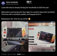 可玩 200 多款自家复古游戏，雅达利推出 7 英寸掌机