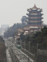 小伙伴去拍了黄鹤楼，10X变焦下……