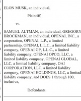 刚刚，马斯克起诉奥特曼，怒斥OpenAI违背初衷