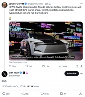 外国人也开始相信丰田章男了