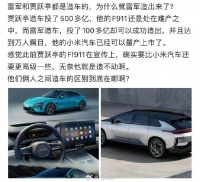 贾跃亭和雷军都是造车的，为什么贾跃亭十年都没量产…