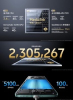 X100s，全球首发蓝晶×天玑9300+，全大核再进化，CPU 主频最高 3.4GHz…