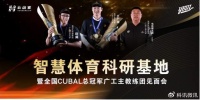 云动家智慧体育科研基地揭牌暨全国CUBAL总冠军广工主教练团见面会