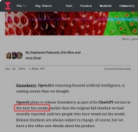 GPT-o1来了！OpenAI最强推理大模型，就这？