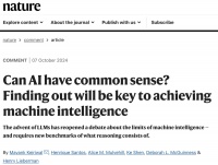 连诺奖都拿了的AI，能像人类一样拥有常识吗？