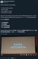 新版Sora要来了？泄露视频引围观