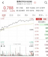 软件ETF大涨点评