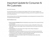 惠普“骨折价”收购Humane AI团队 曾经大热的Ai Pin月底沦为废铁