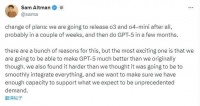 奥尔特曼：OpenAI将在未来几个月发布GPT-5 能力比预期的要好