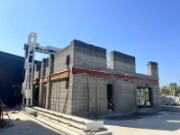 22天，3个工人，3D打印的双层小楼封顶