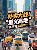 外卖大战：京东卡位“道义高地”，美团有苦说不出