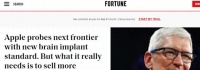iPhone销量增长难题待解，苹果计划探索脑电波控制设备