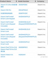 小米多款新品认证曝光：平板、时尚影像套装、手表，都来了！