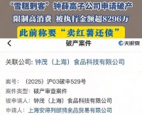 钟薛高年销2.2亿后陷困境，子公司停运创始人直播卖红薯