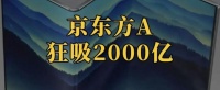 狂吸2000亿，京东方A，火力全开！