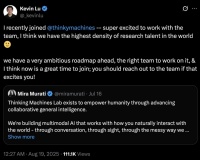 4o-mini华人领队也离职了，这次不怪小扎