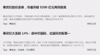 寒武纪的5000亿泡泡，快吹破了！