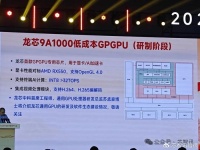 龙芯首款GPGPU芯片9A1000研发完成，三季度内交付流片