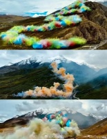 始祖鸟烟花秀引环保争议，官方介入调查