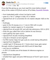 他「二本」出身，数学很差：最终成了PyTorch之父、Meta副总裁