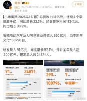小米净利润大增80%，为何股价却下跌30%？真相来了