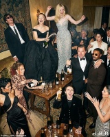 小李子醉倒沙发，甜茶爬上吊灯，“AI金球奖派对照”走红引发争议