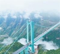 近4万根钢丝撑起世界第一高桥，中国研发合金配方提升强度耐腐